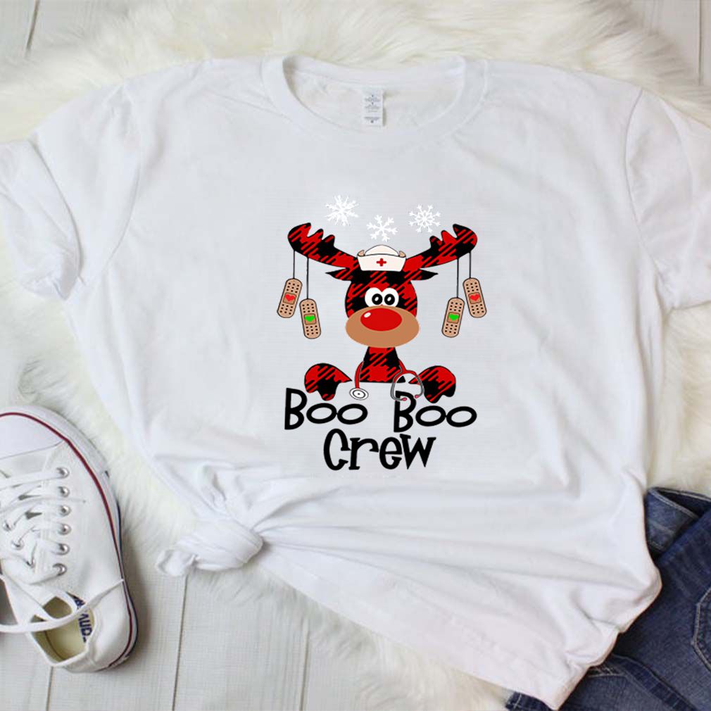 Reindeer Nurse Boo Boo Crew Christmas hoodie, sweater, longsleeve, shirt v-neck, t-shirt