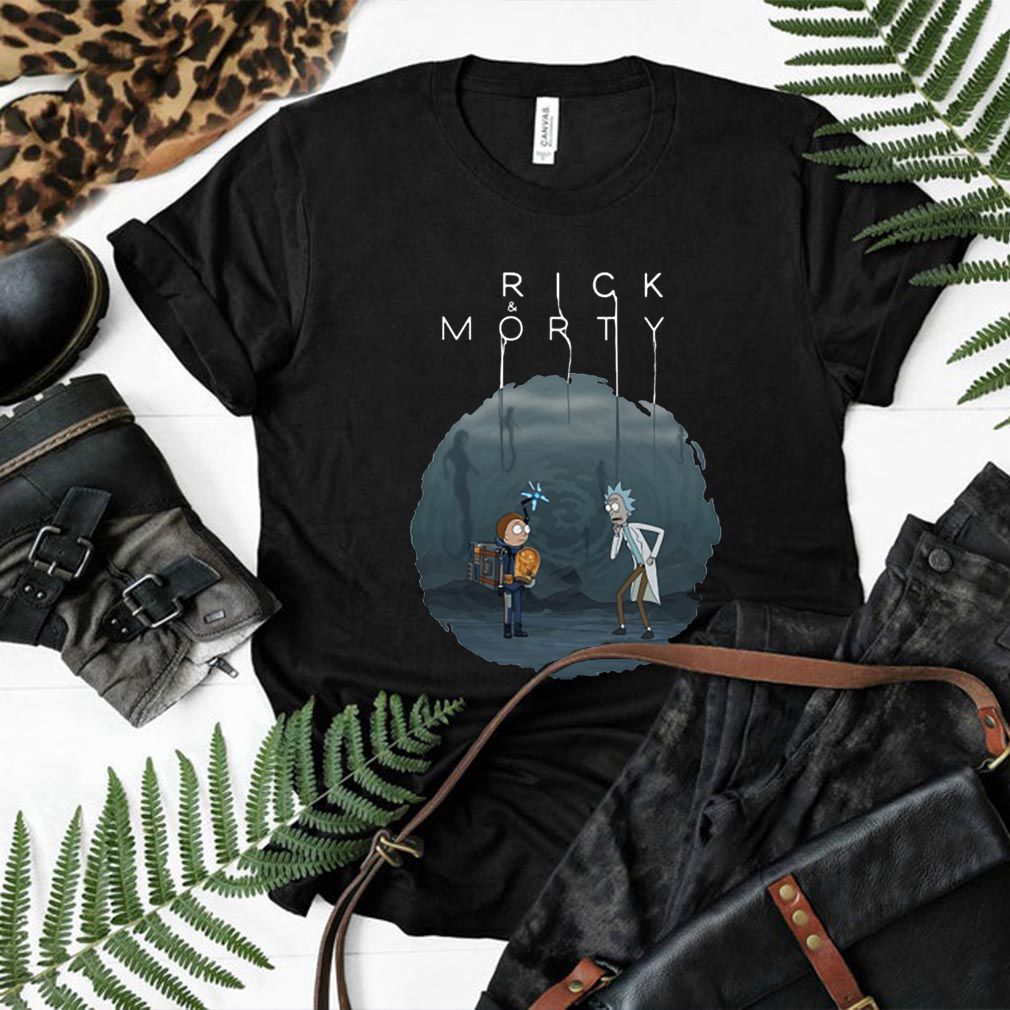 Rick and Morty mashup Death Stranding hoodie, sweater, longsleeve, shirt v-neck, t-shirt