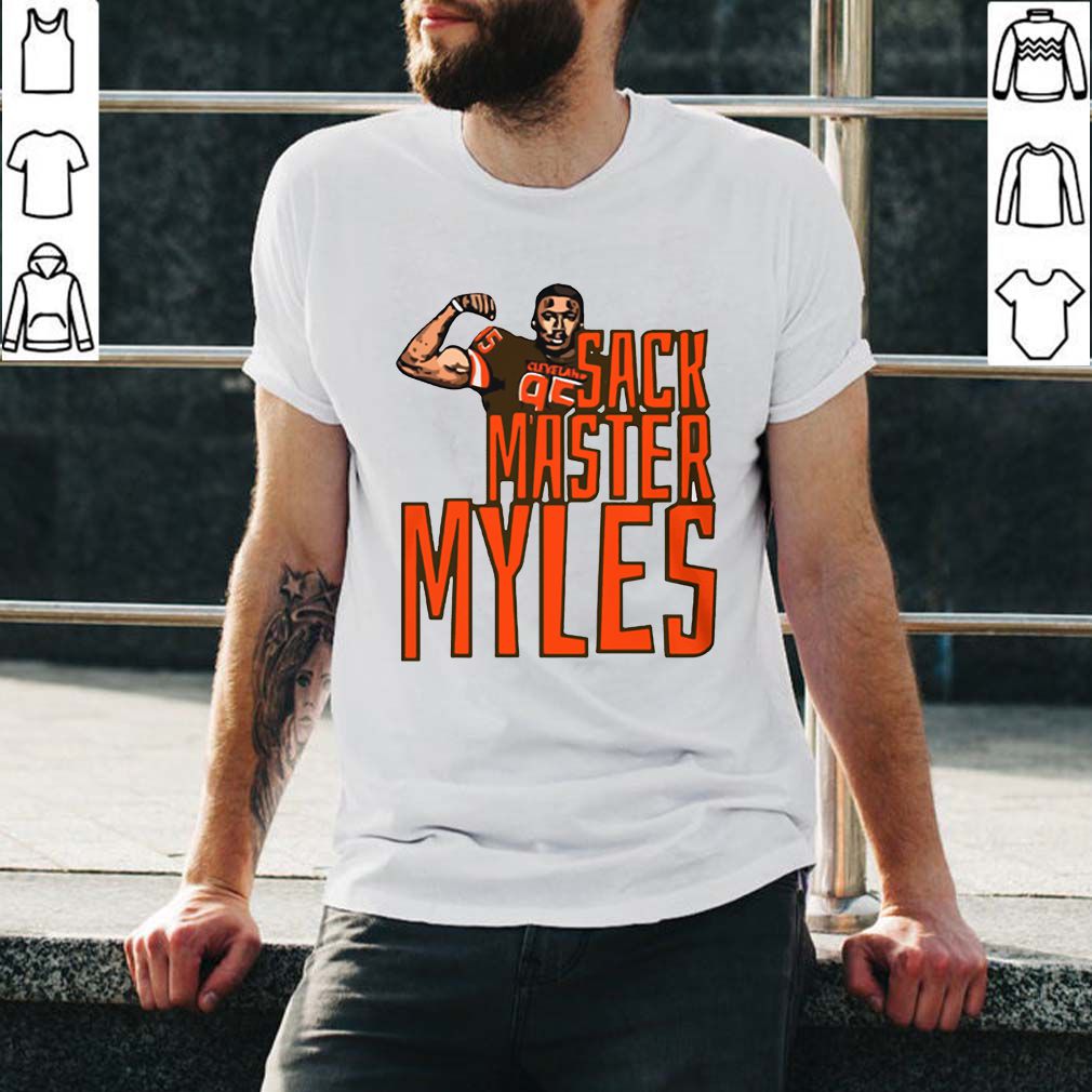 Sack Master Myles Shirt – Cleveland BrownsSack Master Myles Shirt – Cleveland Browns