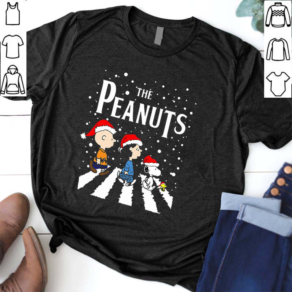 The Peanuts Abbey Road Christmas hoodie, sweater, longsleeve, shirt v-neck, t-shirt 6