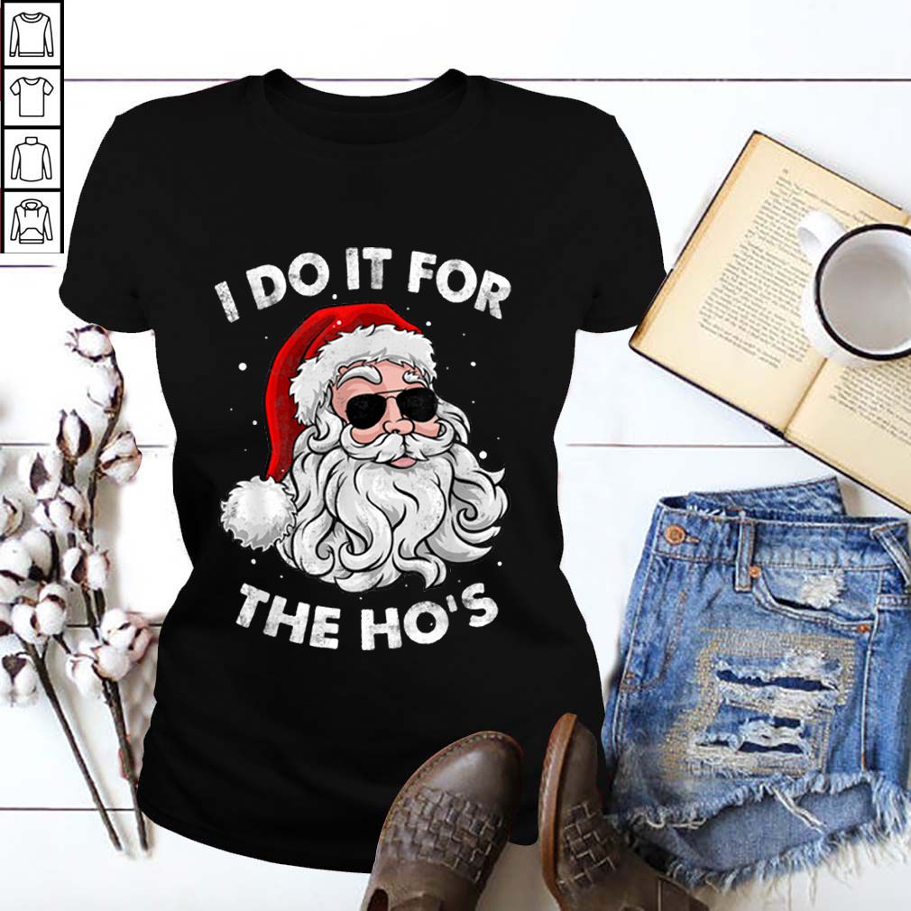 Top I Do It For The Ho’s Funny Inappropriate Christmas Pajama hoodie, sweater, longsleeve, shirt v-neck, t-shirt