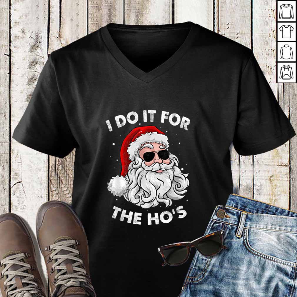 Top I Do It For The Ho’s Funny Inappropriate Christmas Pajama hoodie, sweater, longsleeve, shirt v-neck, t-shirt