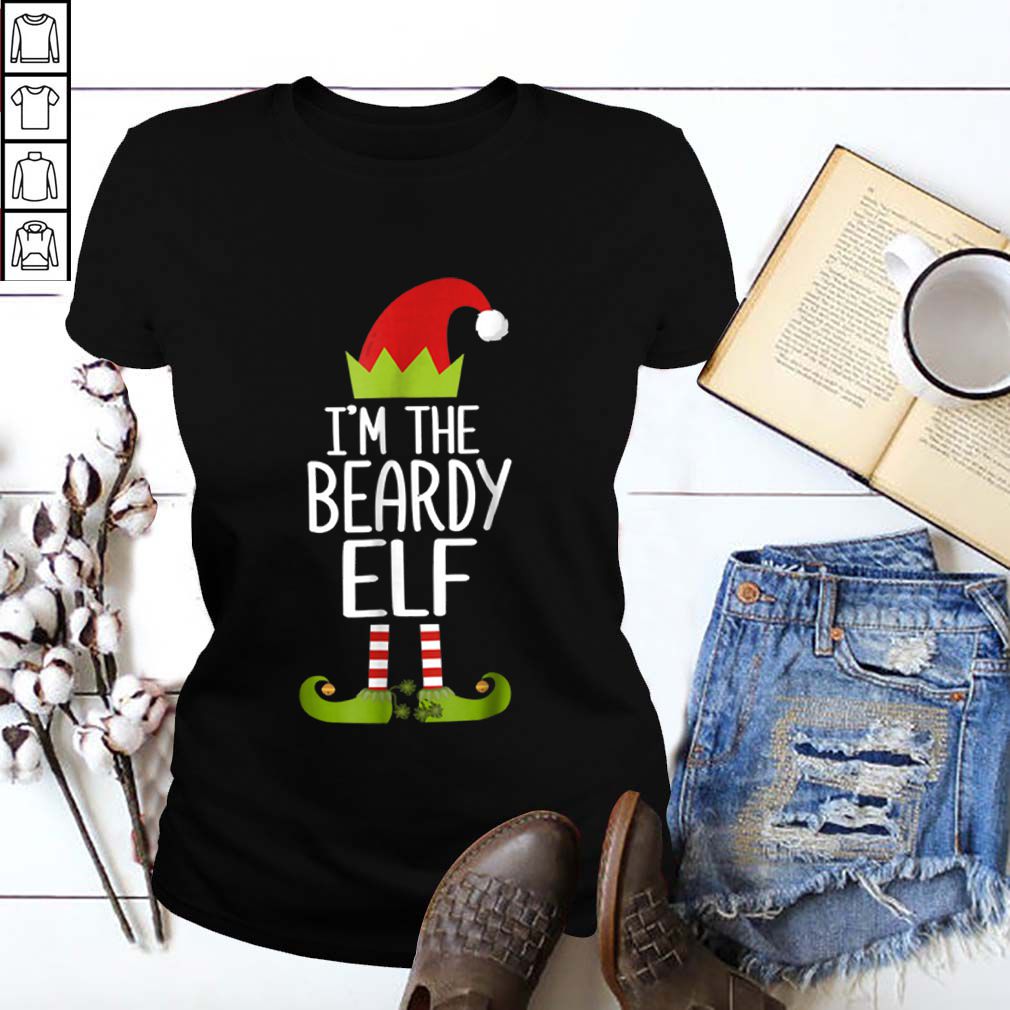 Top I’m The Beardy Elf Christmas Family Elf Costume hoodie, sweater, longsleeve, shirt v-neck, t-shirt