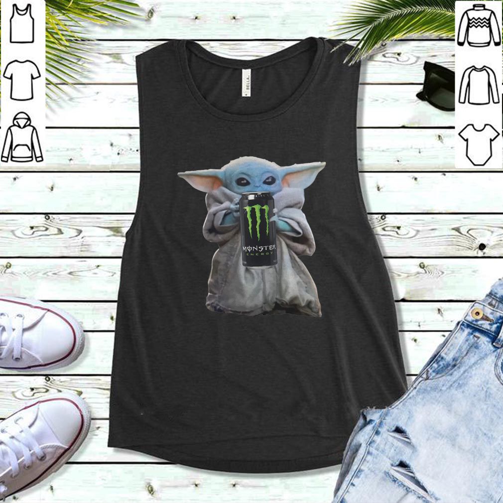 Baby Yoda Drink Monster Energy Shirt