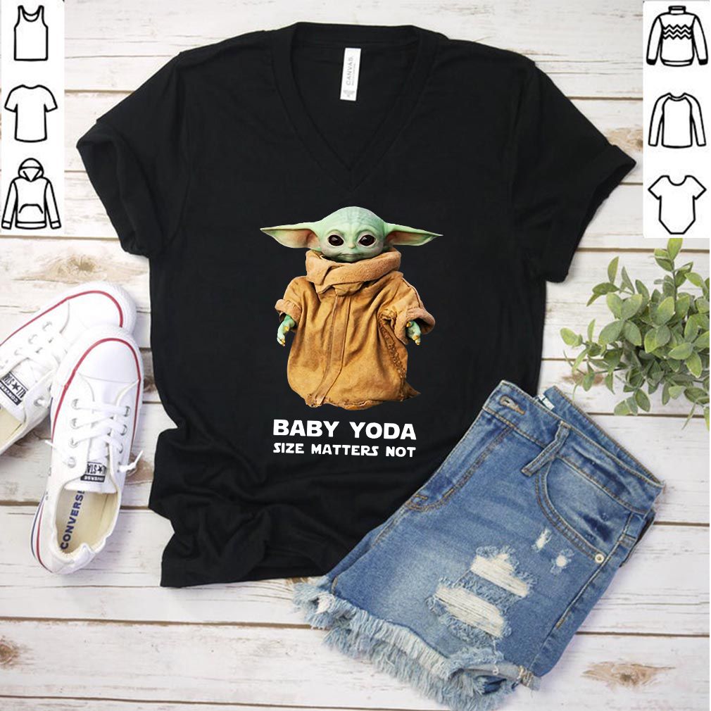 Baby Yoda Size matters not hoodie, sweater, longsleeve, shirt v-neck, t-shirt Merry Christmas 2020 3