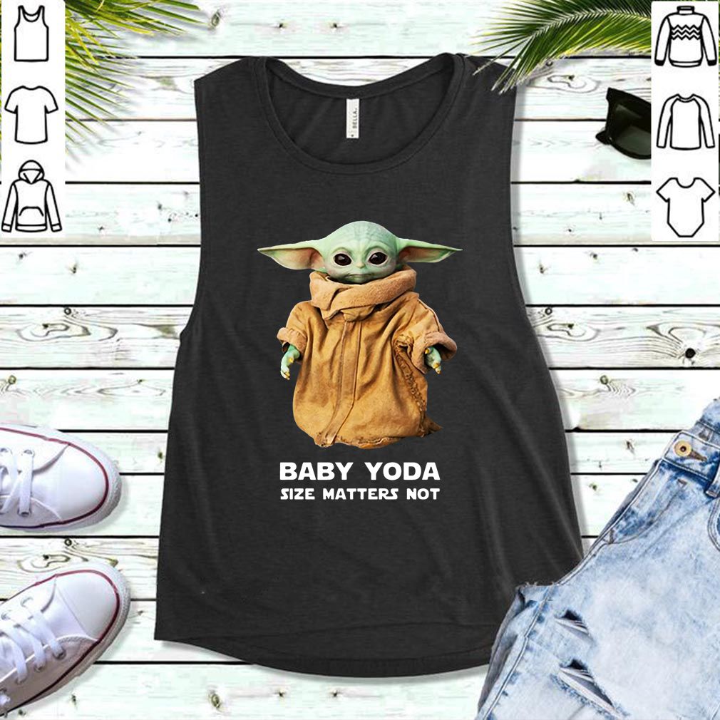Baby Yoda Size matters not hoodie, sweater, longsleeve, shirt v-neck, t-shirt Merry Christmas 2020 5
