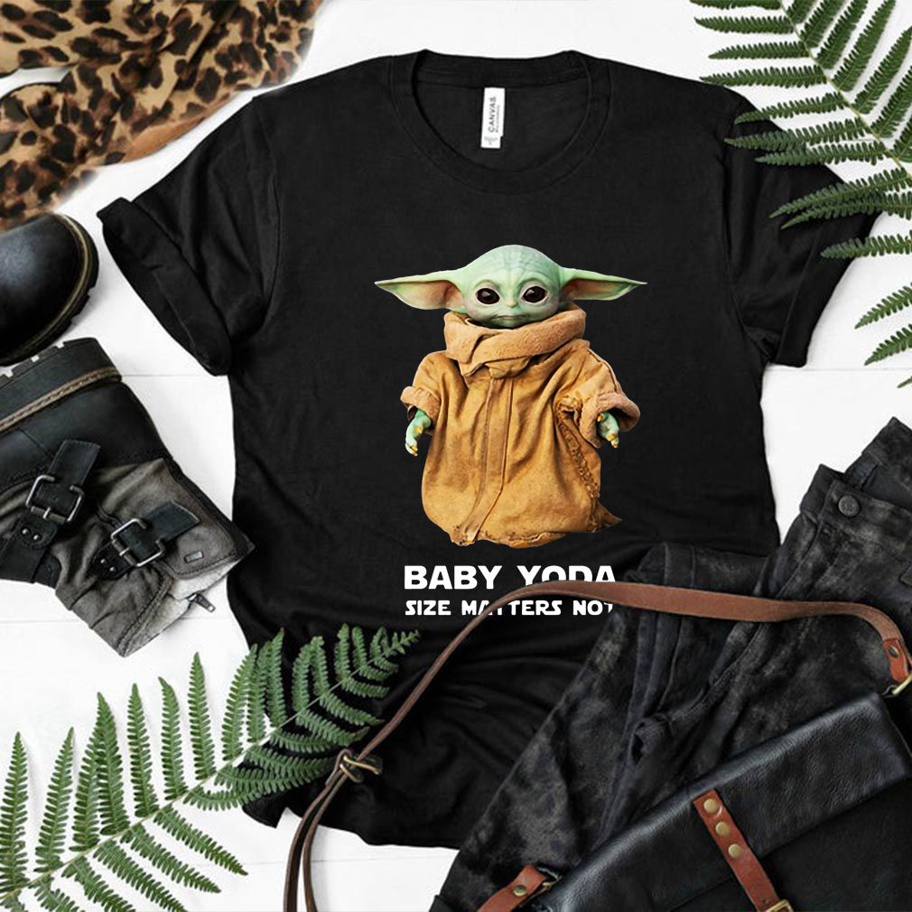 Baby Yoda Size matters not hoodie, sweater, longsleeve, shirt v-neck, t-shirt Merry Christmas 2020