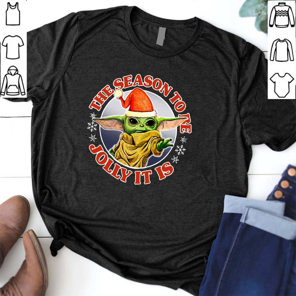 Baby Yoda Tis The Season Christmas Shirt