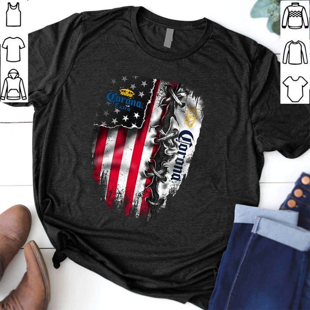 Corona Extra inside American flag hoodie, sweater, longsleeve, shirt v-neck, t-shirt