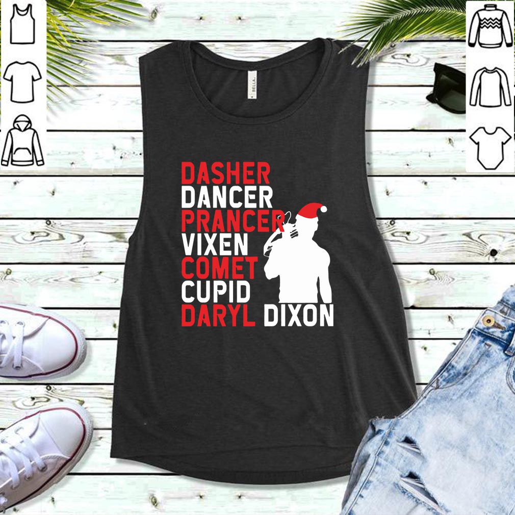 Dasher Dancer Prancer Comet Cupid Daryl Dixon hoodie, sweater, longsleeve, shirt v-neck, t-shirt 5