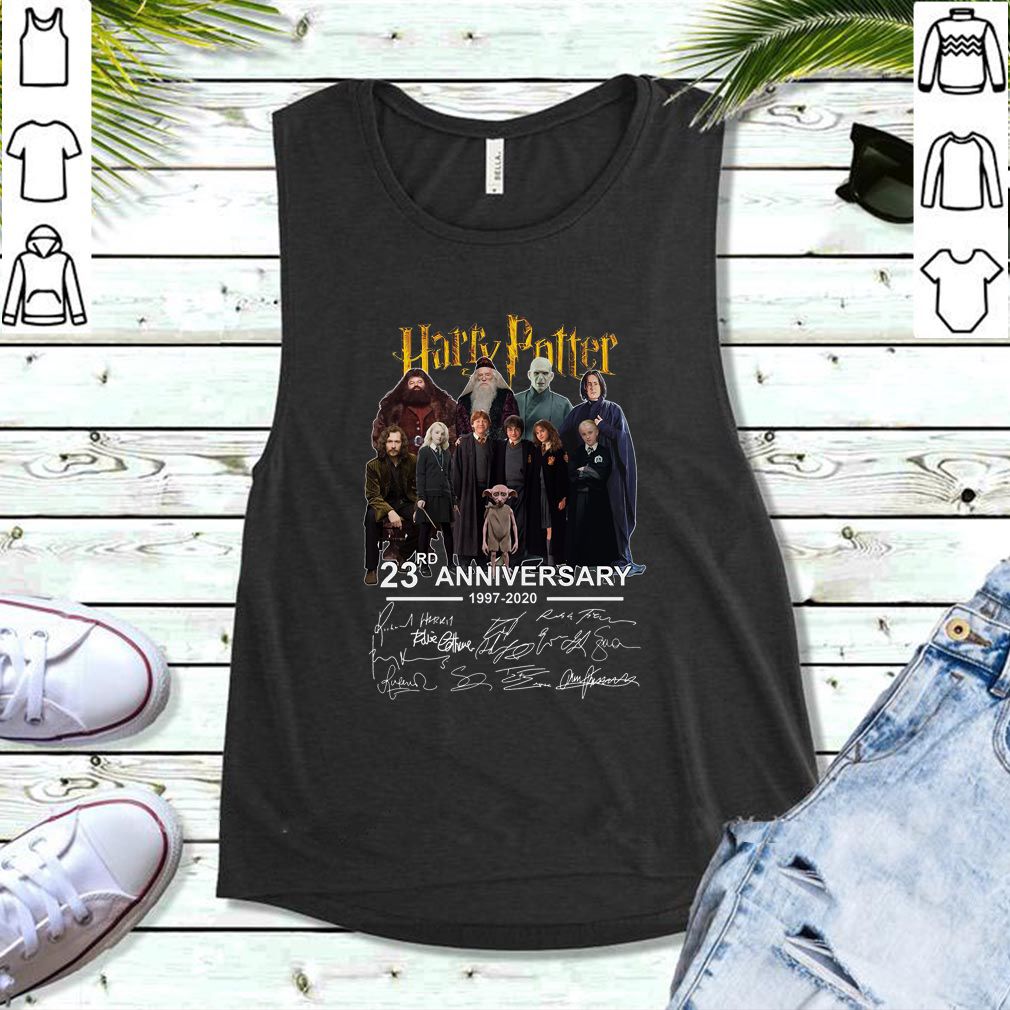 Harry Potter Character 23rd Anniversary 1997 2020 Signatures Shirt