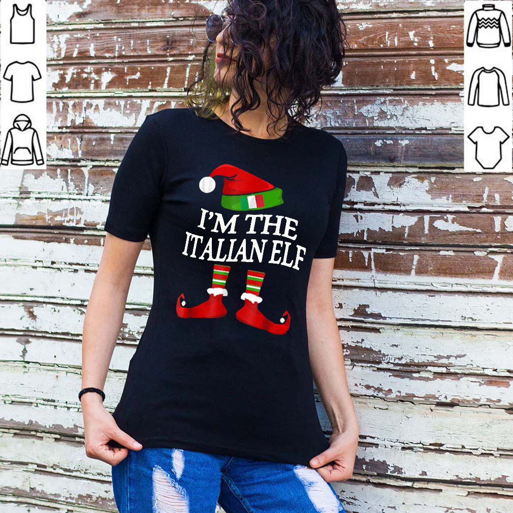 I’m The Italian Elf Matching Group Family Christmas hoodie, sweater, longsleeve, shirt v-neck, t-shirt 2
