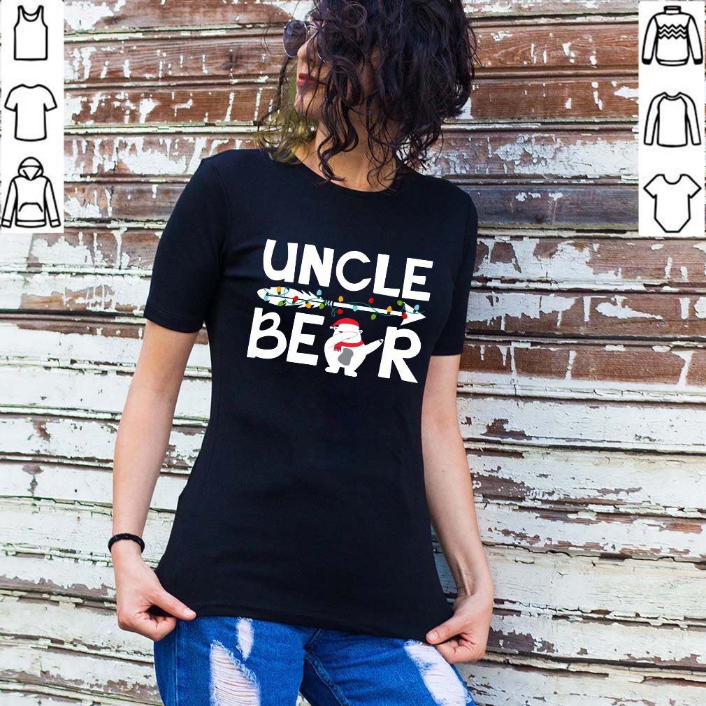 Uncle bear snowman christmas sweater