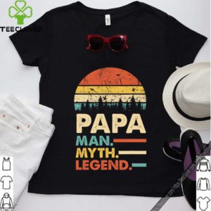 Papa Man Myth Legend Vintage Retro