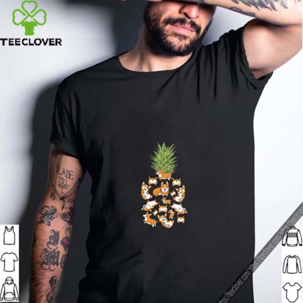 Pineapple Corgi T-Shirt T-Shirt