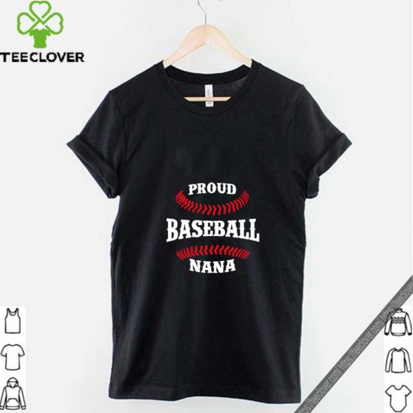 Proud Baseball Nana T Shirt Grandson Gift Idea For Grandma