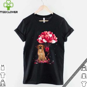 Puggle With Love Balloons And Valentine’s Day T-Shirt