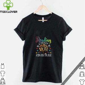 Reading Is A Ticket To Adventure Vintage Reader T-Shirt