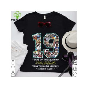 19 Years Of The Death Of Dale Earnhardt Thank You For The Memories shirt