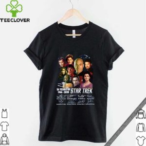 54 Years Of 1966 2020 Star Trek Characters Signatures shirt