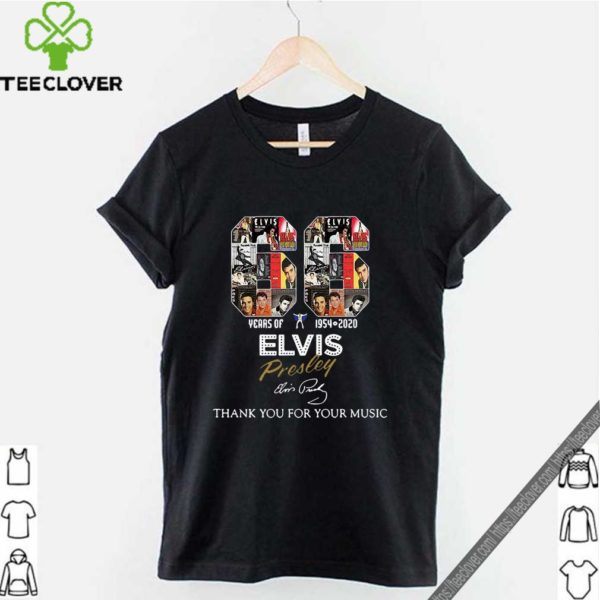 66 Years Of Elvis Presley 1974 – 2020 Thank You For Your Music Tee Shirts