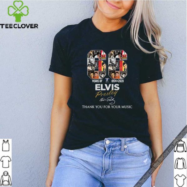 66 Years Of Elvis Presley 1974 – 2020 Thank You For Your Music Tee Shirts