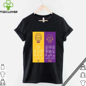 8 24 Kobe Bryant Title Collection Trophies Championship shirt