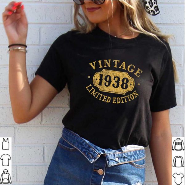 82 years old 82nd Birthday Anniversary Gift Limited 1938 T-Shirt