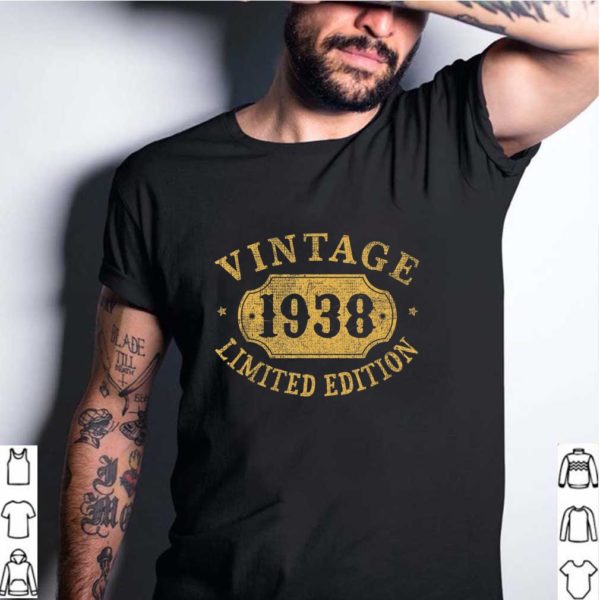 82 years old 82nd Birthday Anniversary Gift Limited 1938 T-Shirt