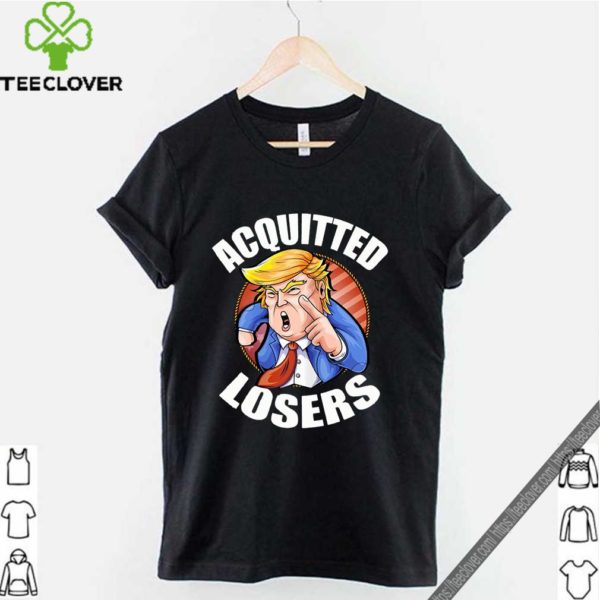 Acquitted Losers Funny President Trump Republican Senate Unisex T-Shirt