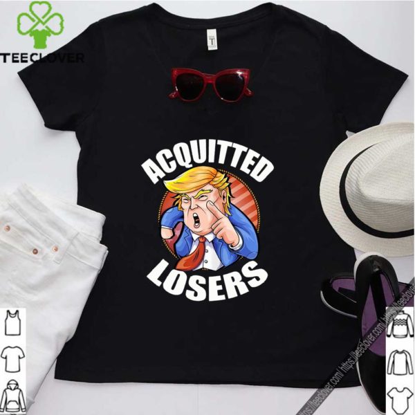 Acquitted Losers Funny President Trump Republican Senate Unisex T-Shirt