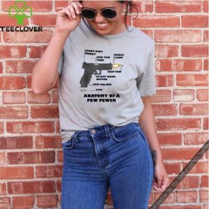 Anatomy of a Pew Pewer Ammo and Gun Amendment Meme Lovers hoodie, sweater, longsleeve, shirt v-neck, t-shirt