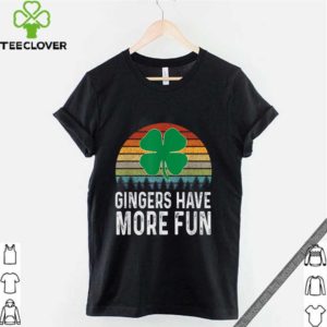 Awesome Ginger St Patricks Day Retro Gingers Have More Fun hoodie, sweater, longsleeve, shirt v-neck, t-shirt 2