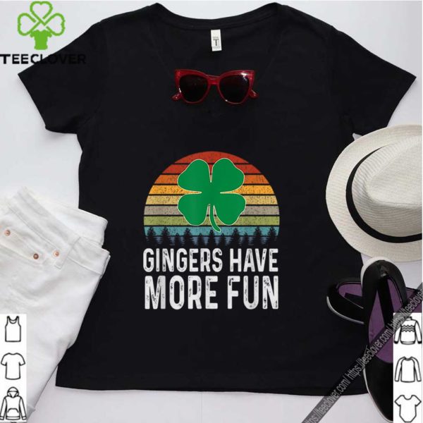Awesome Ginger St Patricks Day Retro Gingers Have More Fun hoodie, sweater, longsleeve, shirt v-neck, t-shirt
