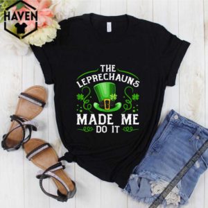 Awesome The Leprechauns Made Me Do It Kids St Patricks Day shirt 1 Shirt, hoodie, sweater, long sleeve and tank top