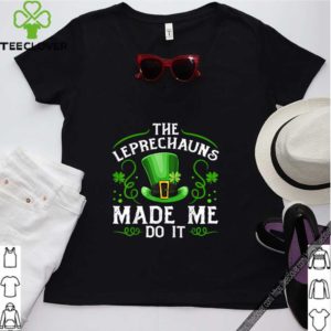 Awesome The Leprechauns Made Me Do It Kids St Patricks Day shirt 3 Shirt, hoodie, sweater, long sleeve and tank top