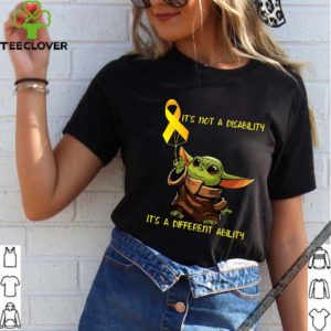 Baby Yoda Autism It’s Not A Disability It’s A Different Ability shirt