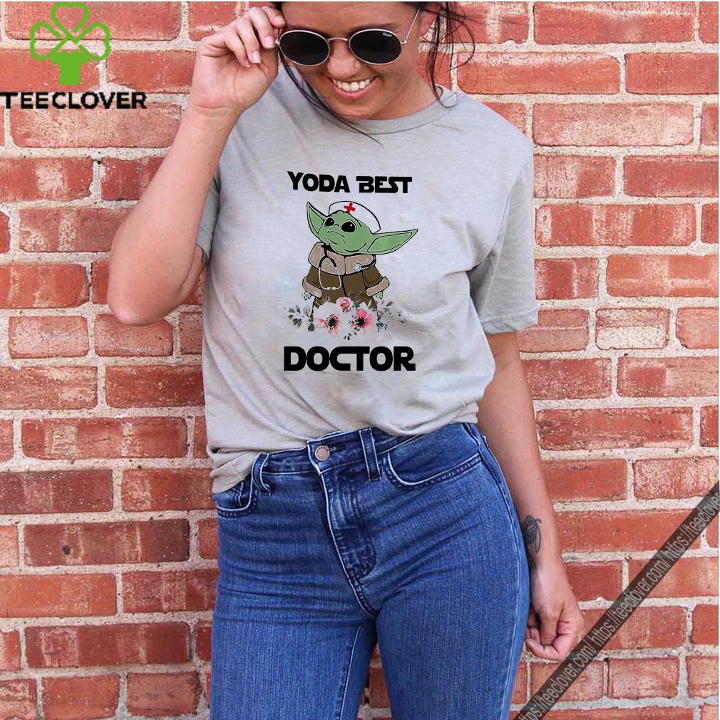 Baby Yoda Best Doctor flowers Star Wars shirt 8 Baby Yoda Best Doctor flowers Star Wars shirt