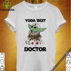 Baby Yoda Best Doctor flowers Star Wars shirt