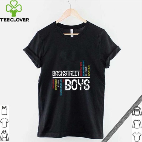 Backstreet boys backstreet’s back millennium black and blue hoodie, sweater, longsleeve, shirt v-neck, t-shirt