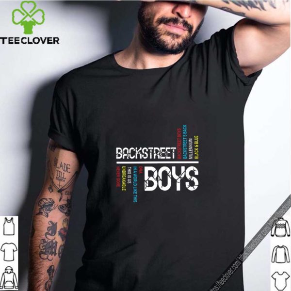 Backstreet boys backstreet’s back millennium black and blue hoodie, sweater, longsleeve, shirt v-neck, t-shirt