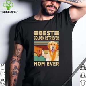 Best Golden Retriever Mom ever vintage Tee Shirt
