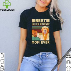 Best Golden Retriever Mom ever vintage Tee Shirt