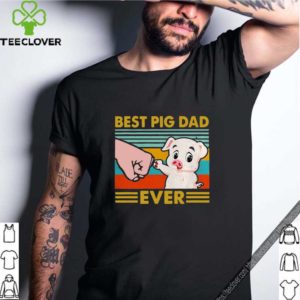 Best pig dad ever sunset IF Tee Shirt