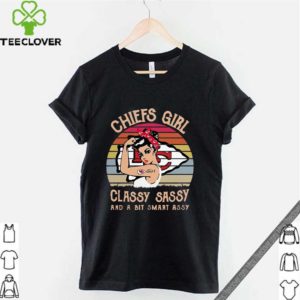 Chiefs girl classy sassy and a bit smart assy vintage Official T-Shirt