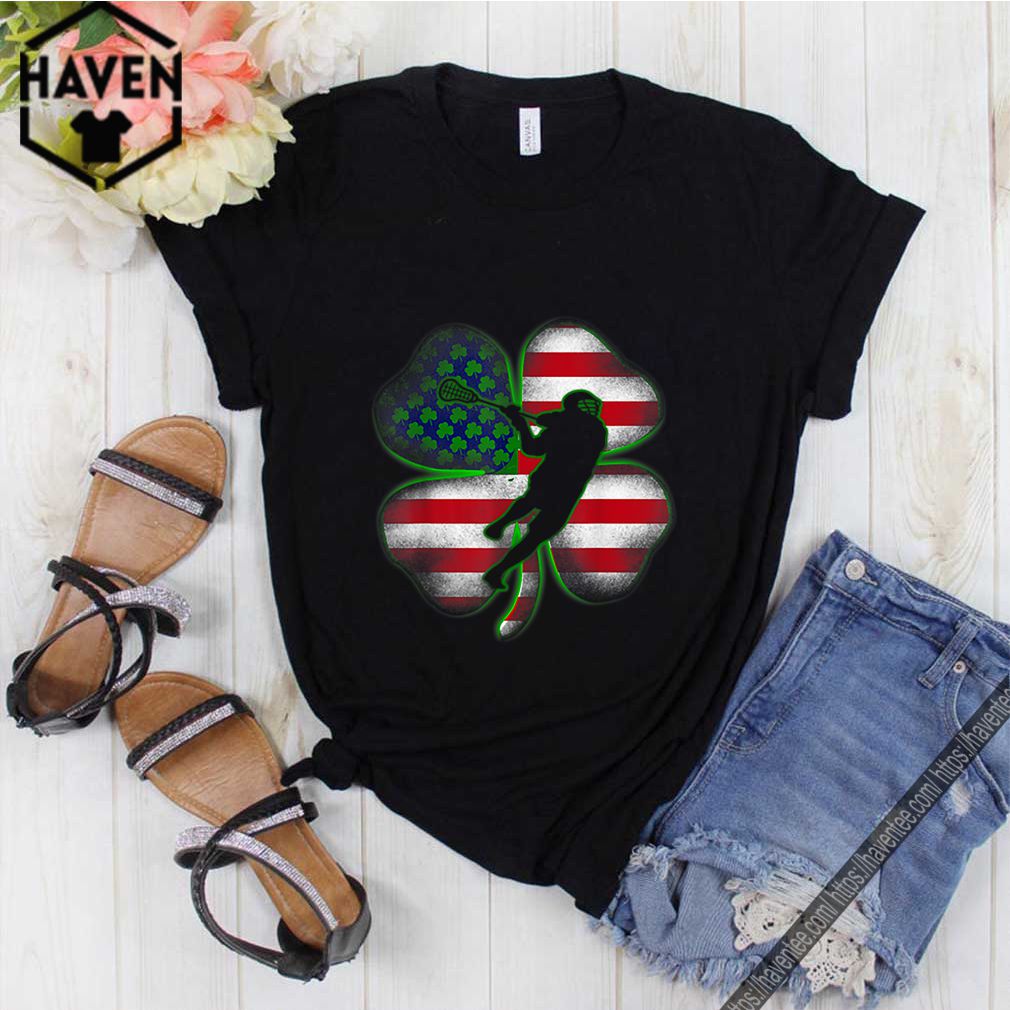 Distressed Lacrosse Flag Shamrocks St Patricks Day shirt 10 Distressed Lacrosse Flag Shamrocks St Patricks Day shirt