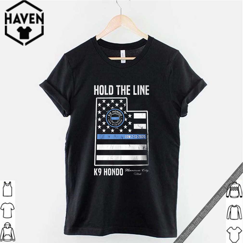 Hold The Line K9 Hondo Herriman City Utah shirt 8 Hold The Line K9 Hondo Herriman City Utah shirt