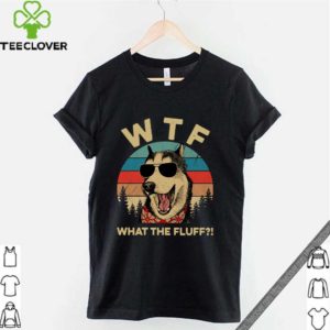 Husky dog what the fluff vintage shirt