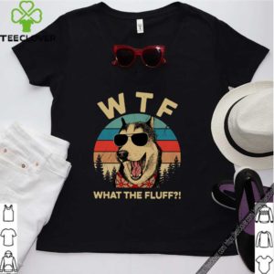 Husky dog what the fluff vintage shirt