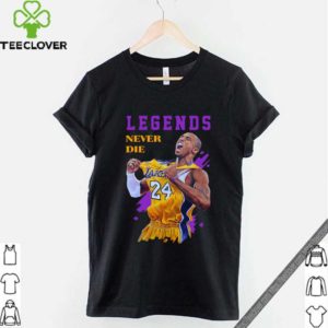 Kobe Bryant Basketball Legends Never Die Shirts